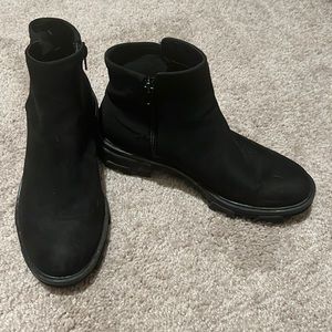 Unisa black ankle boots